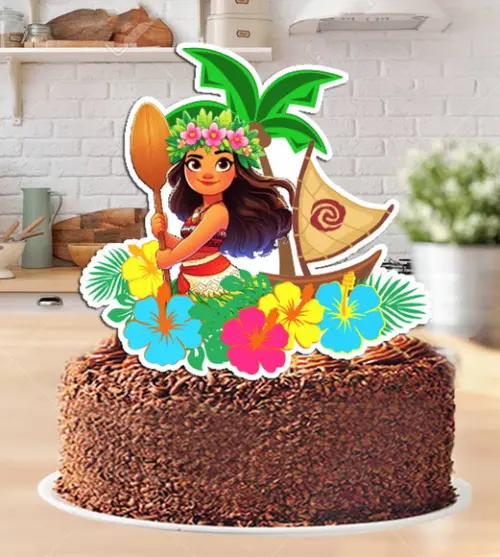 Topo de Bolo Moana