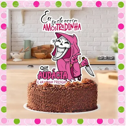 Topo de Bolo Amostradinha