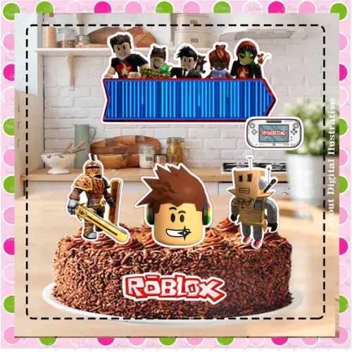 Topo de Bolo Roblox