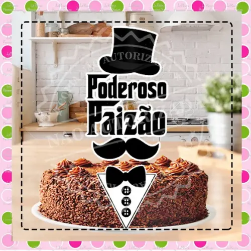 Topo de Bolo Dia dos Pais