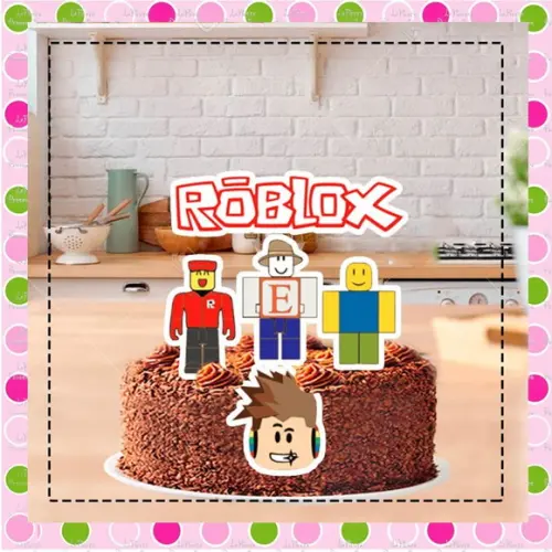 Topo de Bolo Roblox