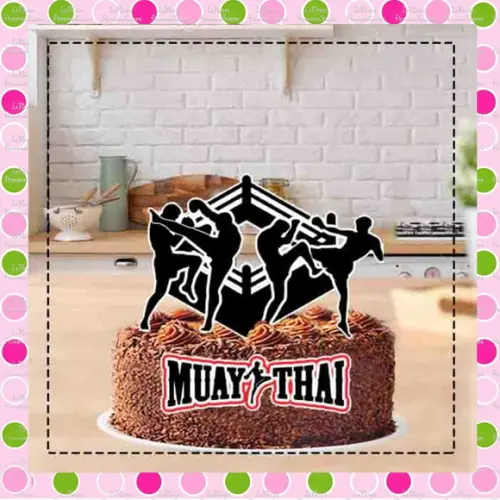 Topo de Bolo Luta Muay thai