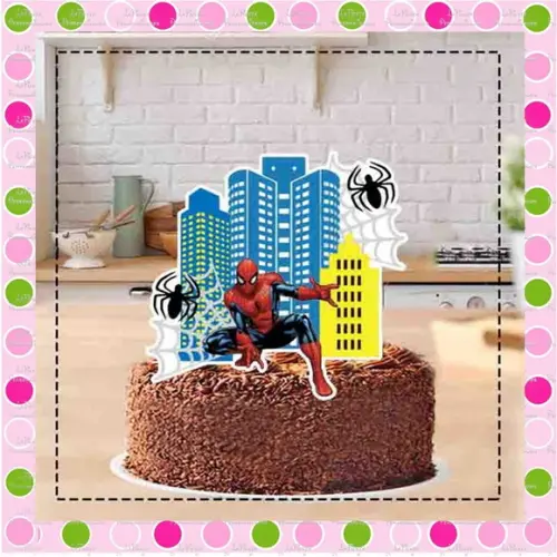 Topo de Bolo Homem Aranha