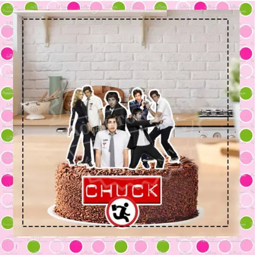 Topo de Bolo Chuck
