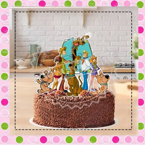 Topo de Bolo Scooby-Doo