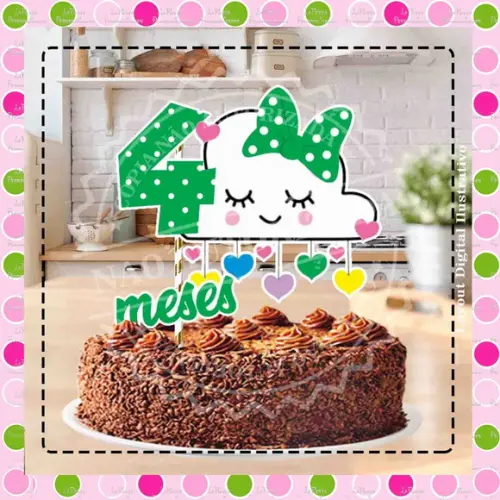Topo de Bolo Mesversário