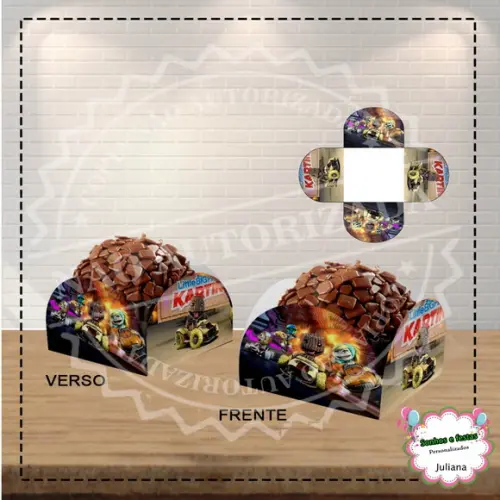 Forminha para Docinho LittleBigPlanet