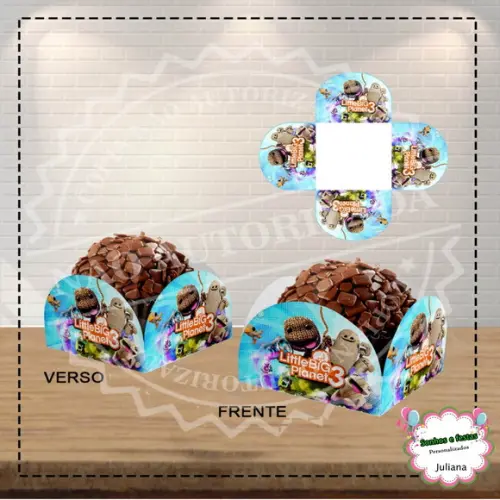 Forminha para Docinho LittleBigPlanet