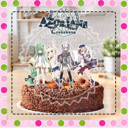 Topo de Bolo Azur Lane