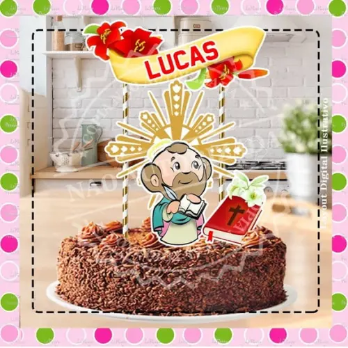 Topo de Bolo Lucas Evagelista