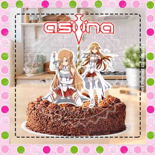 Topo de Bolo Asuna