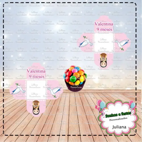 Forminha para Docinho Santa Terezinha