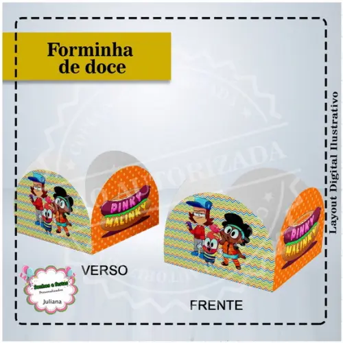 Forminha para Docinho Pinky Malinky