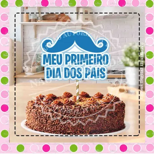 Topo de Bolo Meus Primeiros Momentos