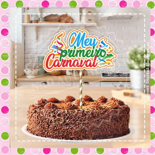 Topo de Bolo Meus Primeiros Momentos
