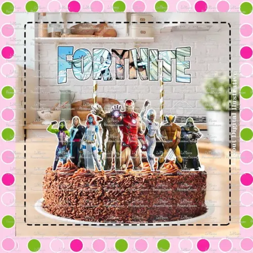 Topo de Bolo Fortnite