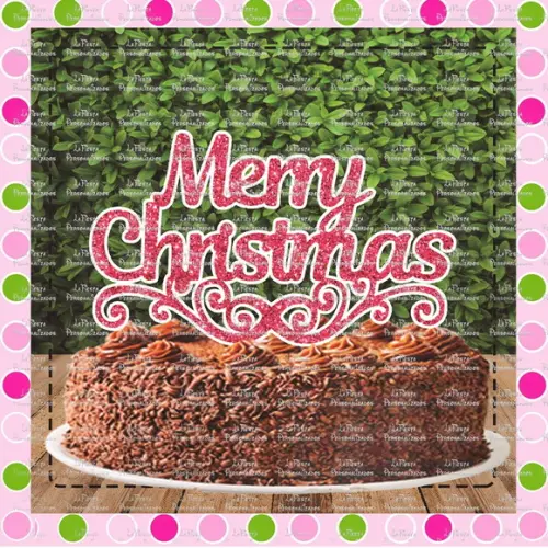 Topo de Bolo Natal