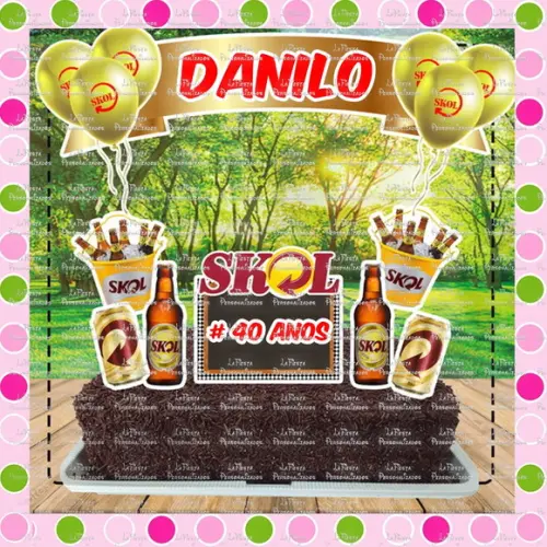 Topo de Bolo Boteco