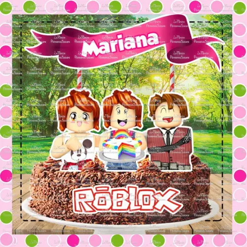 Topo de Bolo Roblox