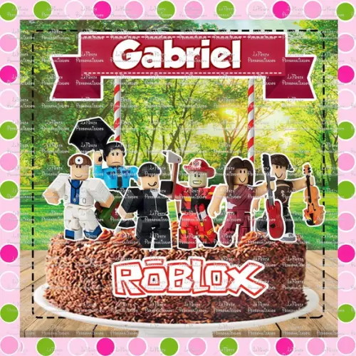 Topo de Bolo Roblox