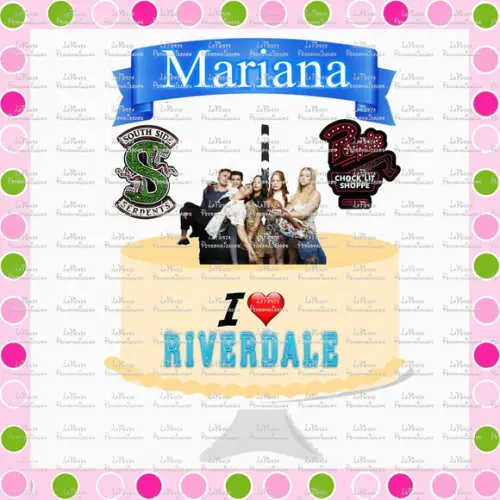 Topo de Bolo Riverdale