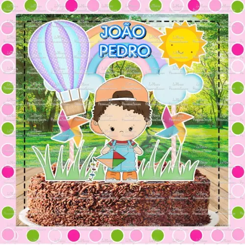 Topo de Bolo Cata Vento