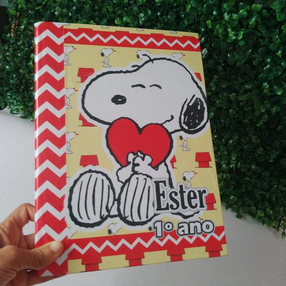 Caderno Brochura Personalizado Kit 04 Cadernos