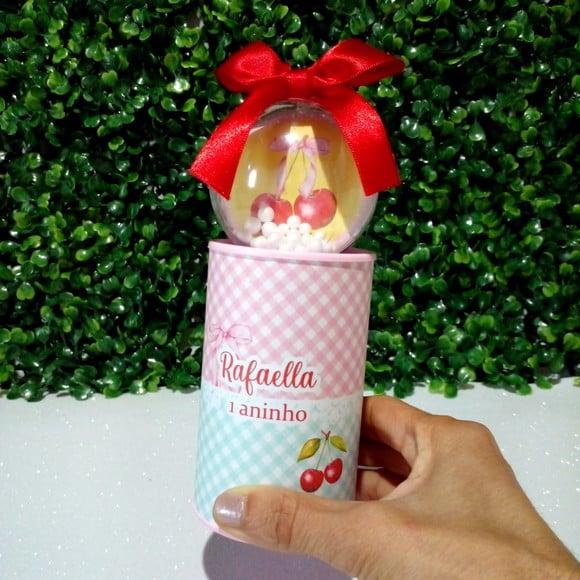 Cofrinho Personalizado Cereja