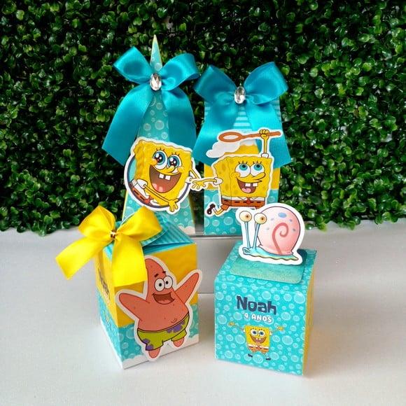 Kit Festa Personalizado Bob Esponja (20 Peças)