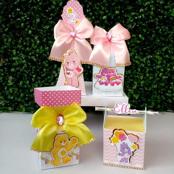 Kit Personalizado Ursinhos Carinhosos Luxo 30 Peças