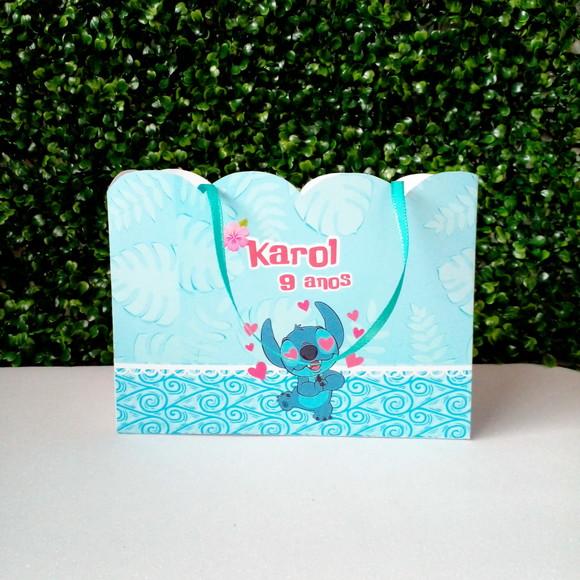 Sacolinha Personalizada Stitch