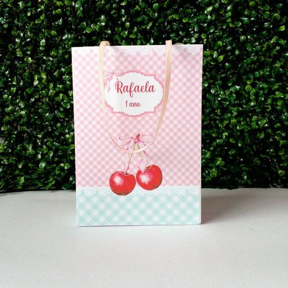 Sacolinha Personalizada Cereja
