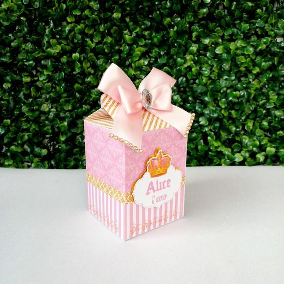 Caixa Milk Realeza Rosa Luxo