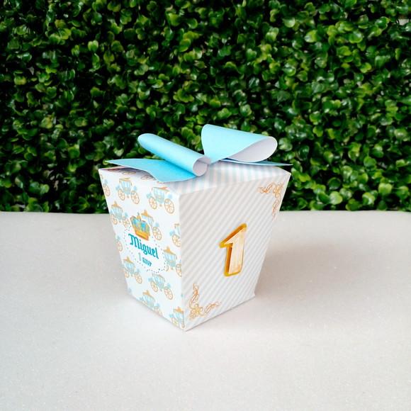Caixa Sushi Realeza Azul Luxo