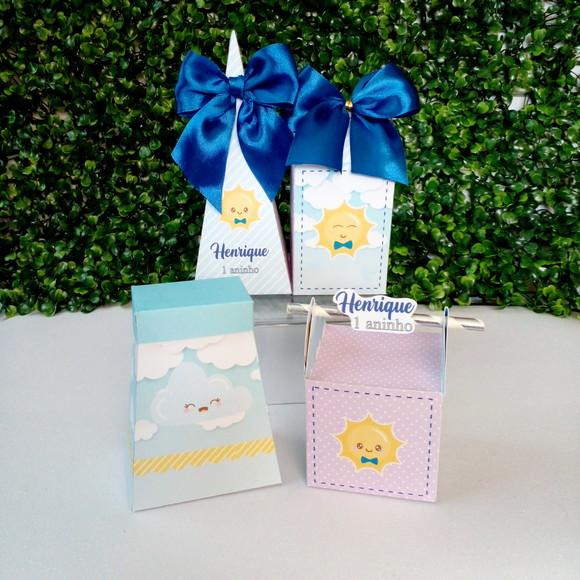 Kit Personalizado Raio de Sol Menino 20 Peças