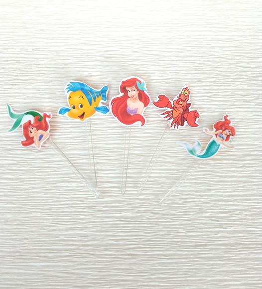 Topper para Docinhos Ariel