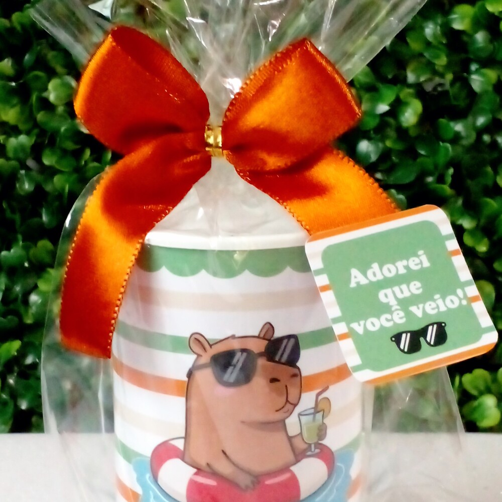 Cofrinho Personalizado Capivara