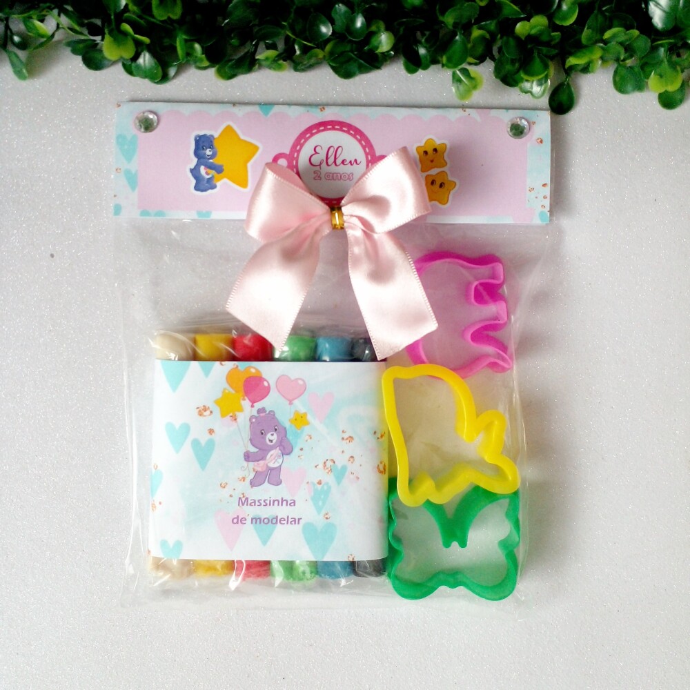 Kit Massinha de Modelar Tema Ursinhos Carinhosos