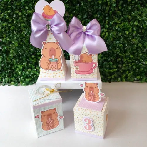 Kit Personalizado Capivara 20 Peças