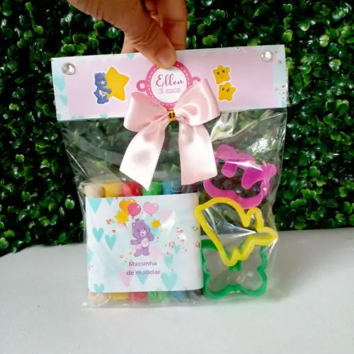 Kit Massinha de Modelar Tema Ursinhos Carinhosos