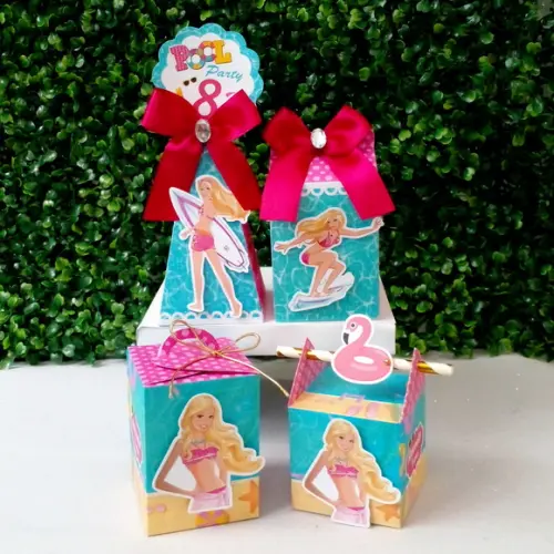 Kit Personalizado Barbie Pool Party ( 50 Peças )