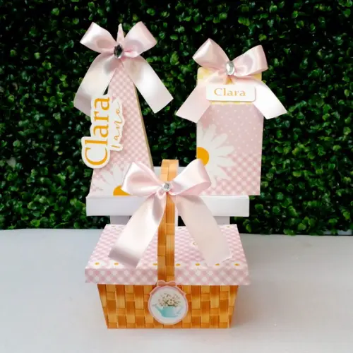 Kit Festa Personalizado Margaridas - 30 Peças