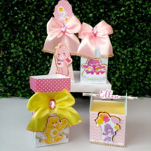 Kit Personalizado Ursinhos Carinhosos Luxo 30 Peças