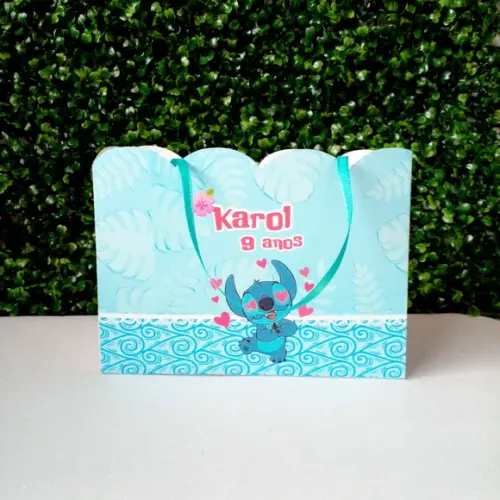 Sacolinha Personalizada Stitch