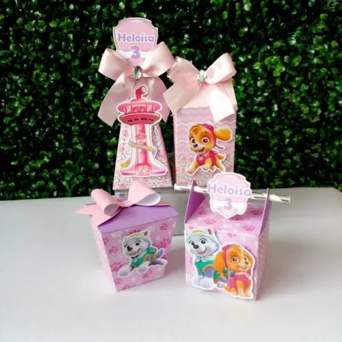 Kit Personalizado Skye e Everest Patrulha Canina 30 Peças