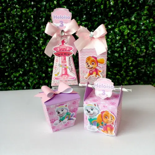 Kit Personalizado Skye e Everest Patrulha Canina 20 Peças