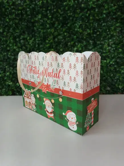 Sacolinha Personalizada Tema Natal