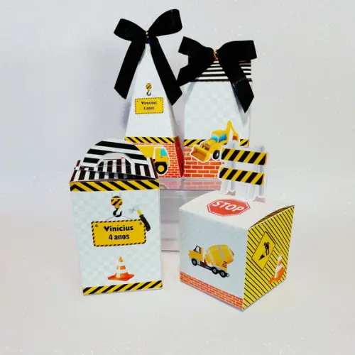 Kit Personalizado Construção 50 Peças