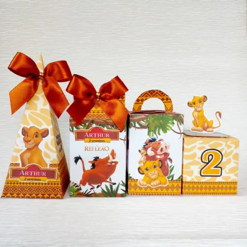 Kit Personalizado Rei Leão 40 Peças