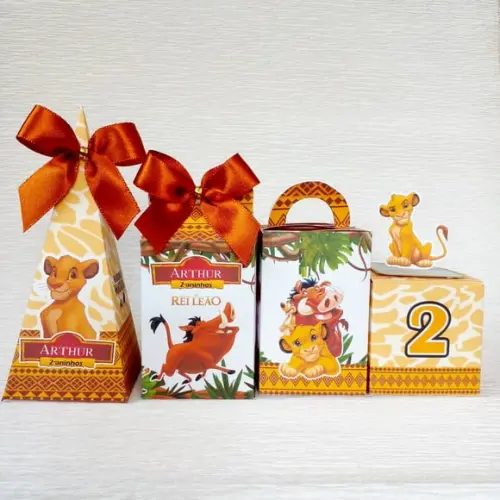 Kit Personalizado Rei Leão 30 Peças